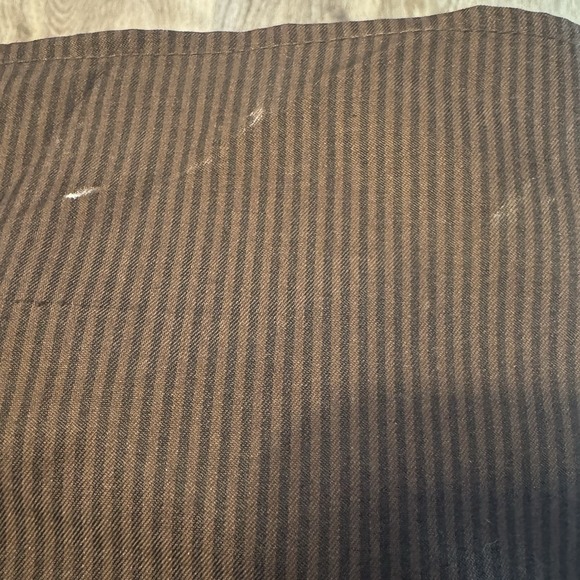 Dixxon Shirt Mens 5XL Brown Striped Form & Function‎ Workwear Casual Button Up - Picture 6 of 6